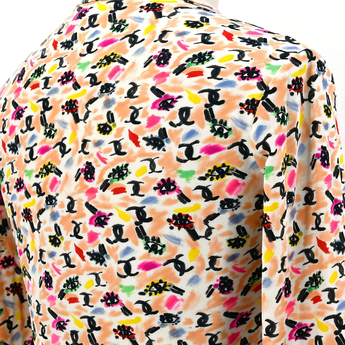 Chanel 1995 spring shoe-print cropped T-shirt #40 - Image 5