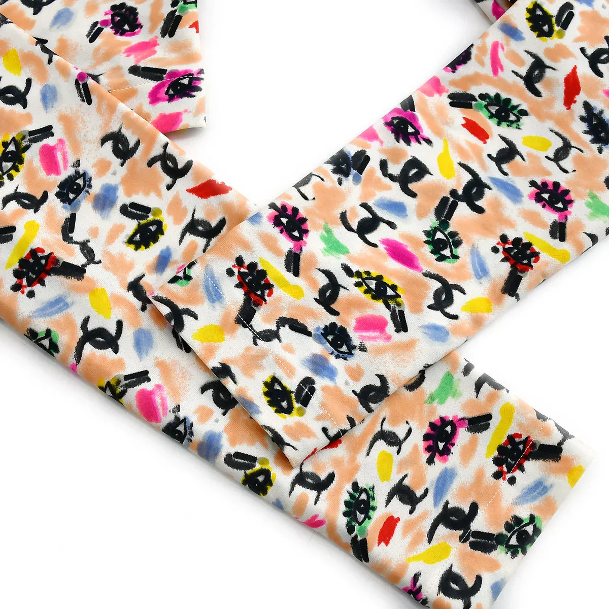 Chanel 1995 spring shoe-print cropped T-shirt #40 - Image 6