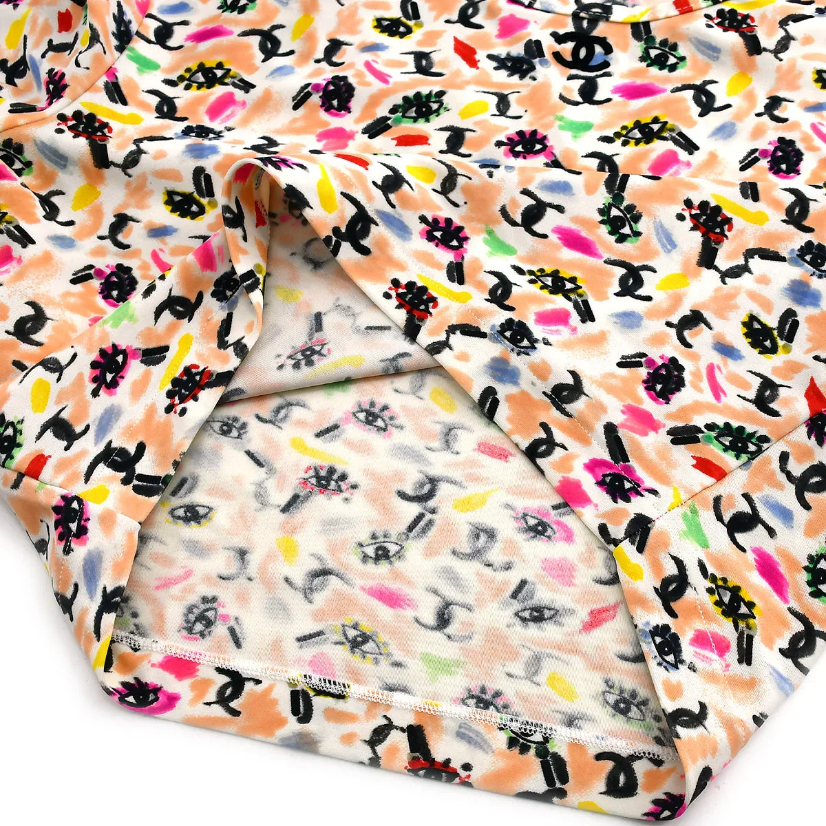 Chanel 1995 spring shoe-print cropped T-shirt #40 - Image 7