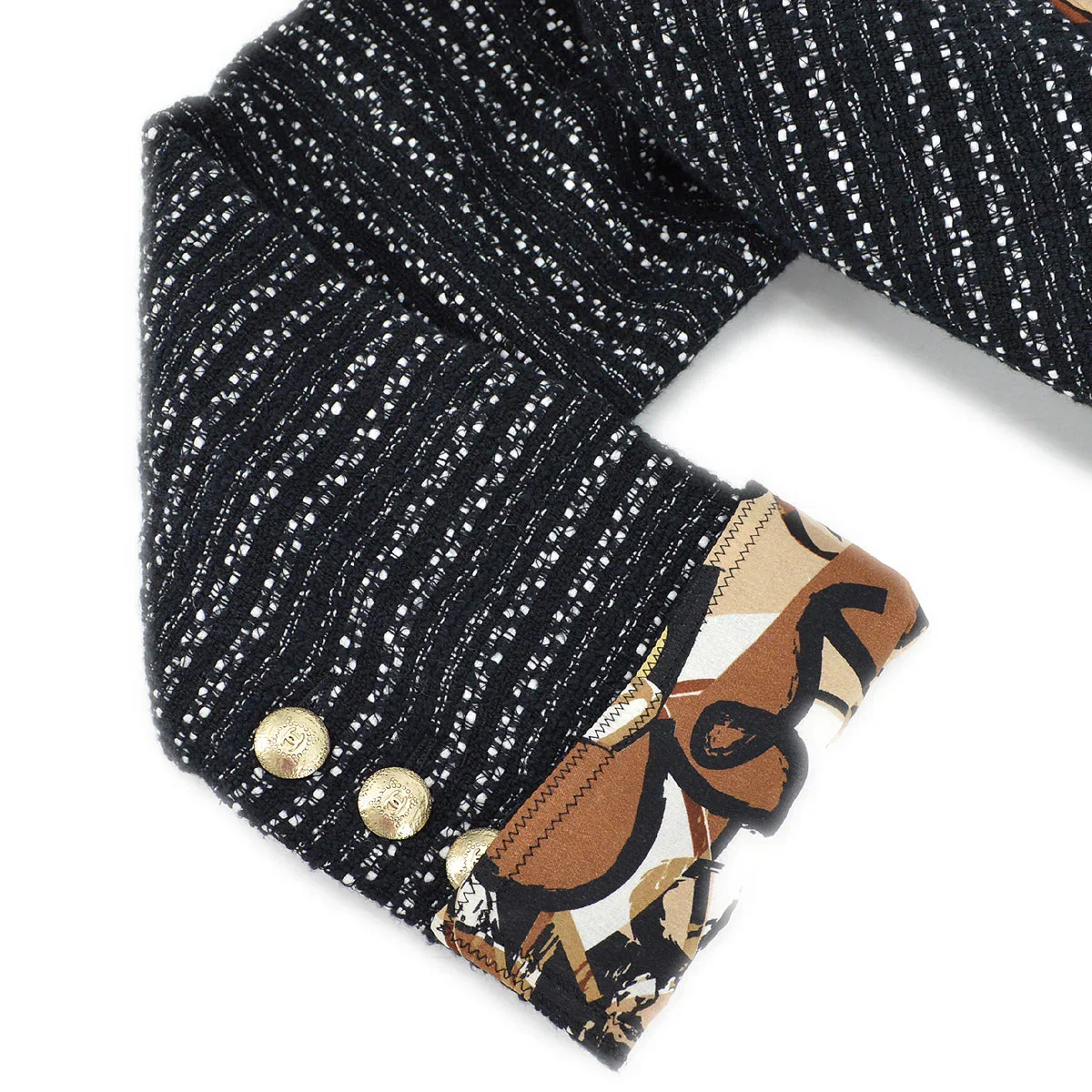 Chanel Spring 2005 Contrast Pattern Jacket #42 - Image 5
