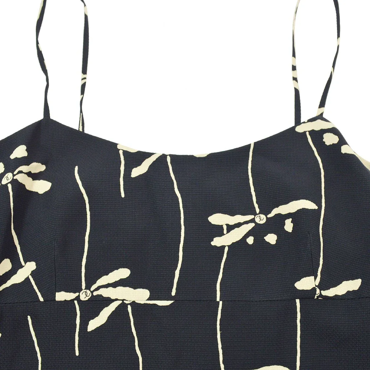 CHANEL 1998 floral print dress #40 - Image 4