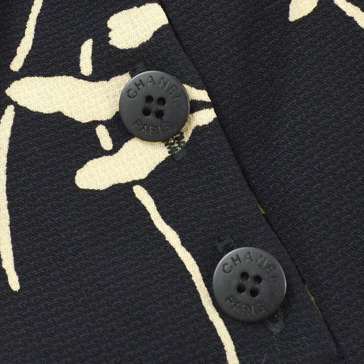 CHANEL 1998 floral print dress #40 - Image 5