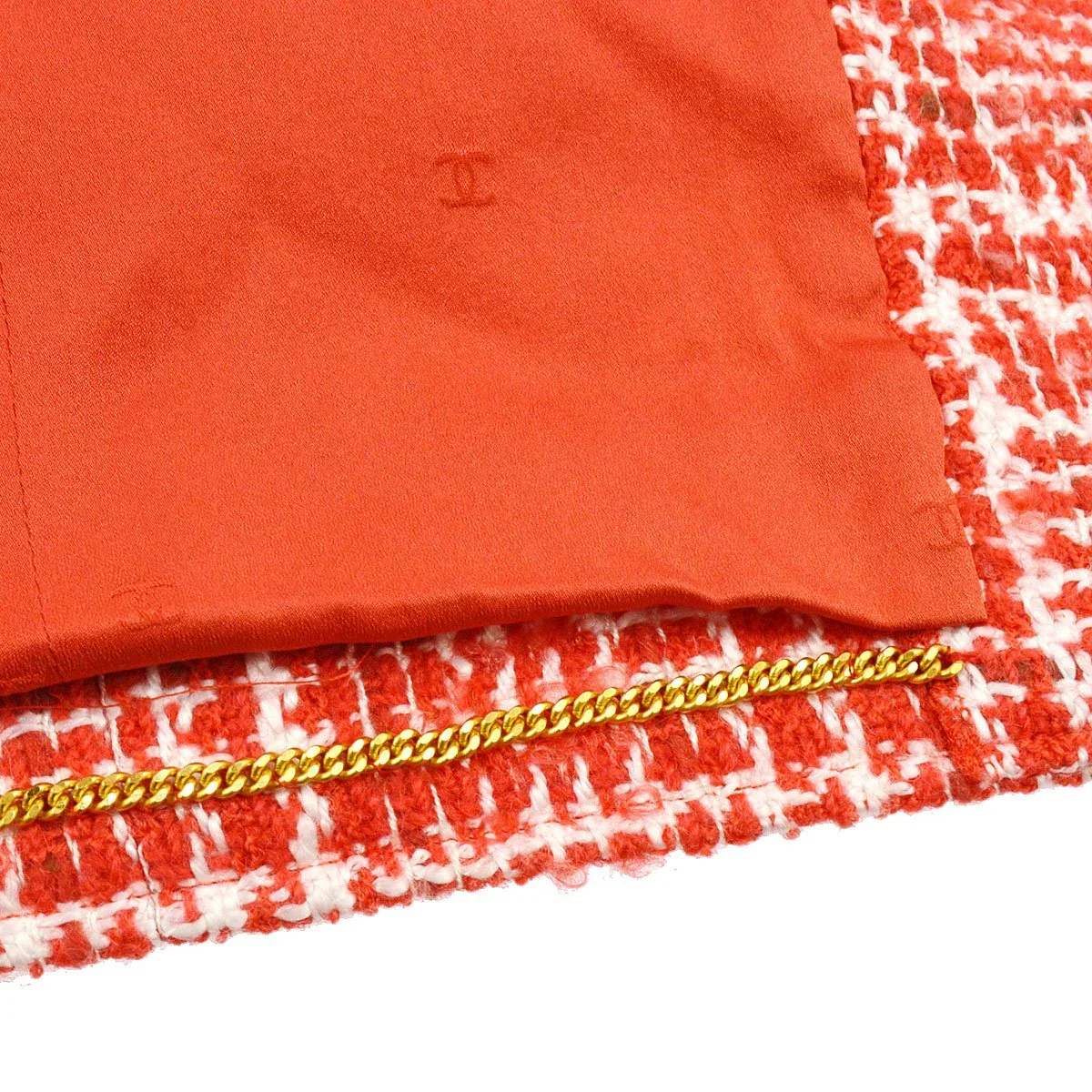 CHANEL 1997 Spring checked tweed blazer #40 - Image 9