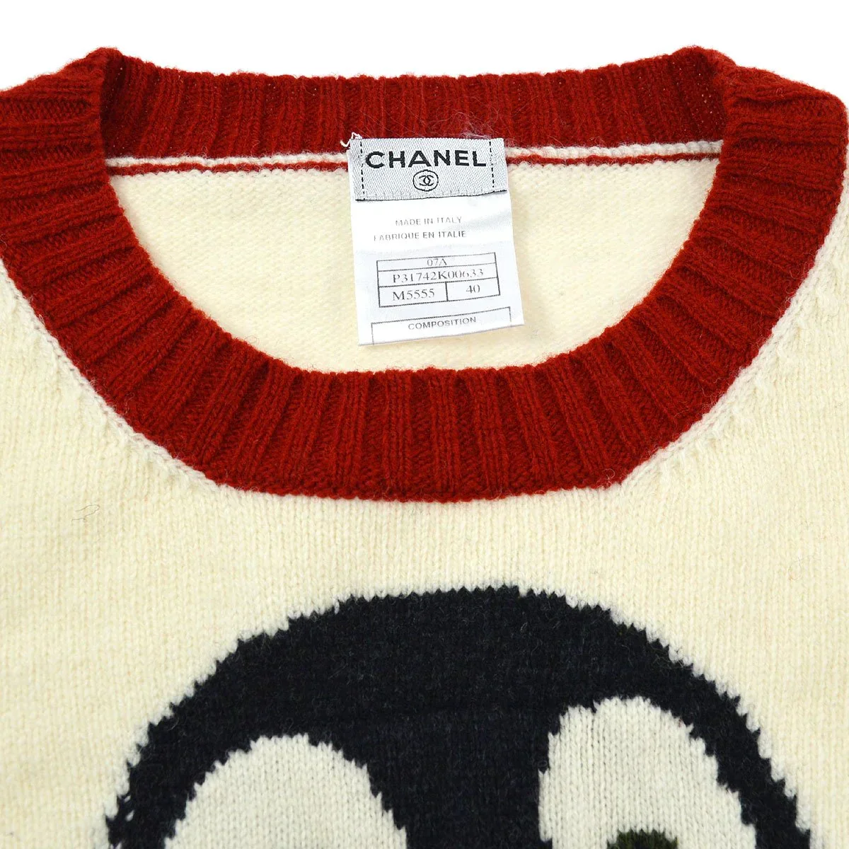 CHANEL 2007 penguin sweater #40 - Image 5