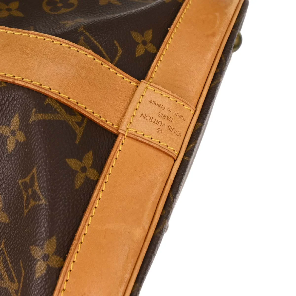 Louis Vuitton 1997 Monogram Cruiser 40 Travel Handbag M41139 - Image 10