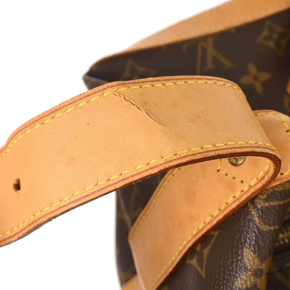 Louis Vuitton 1997 Monogram Cruiser 40 Travel Handbag M41139 - Image 6