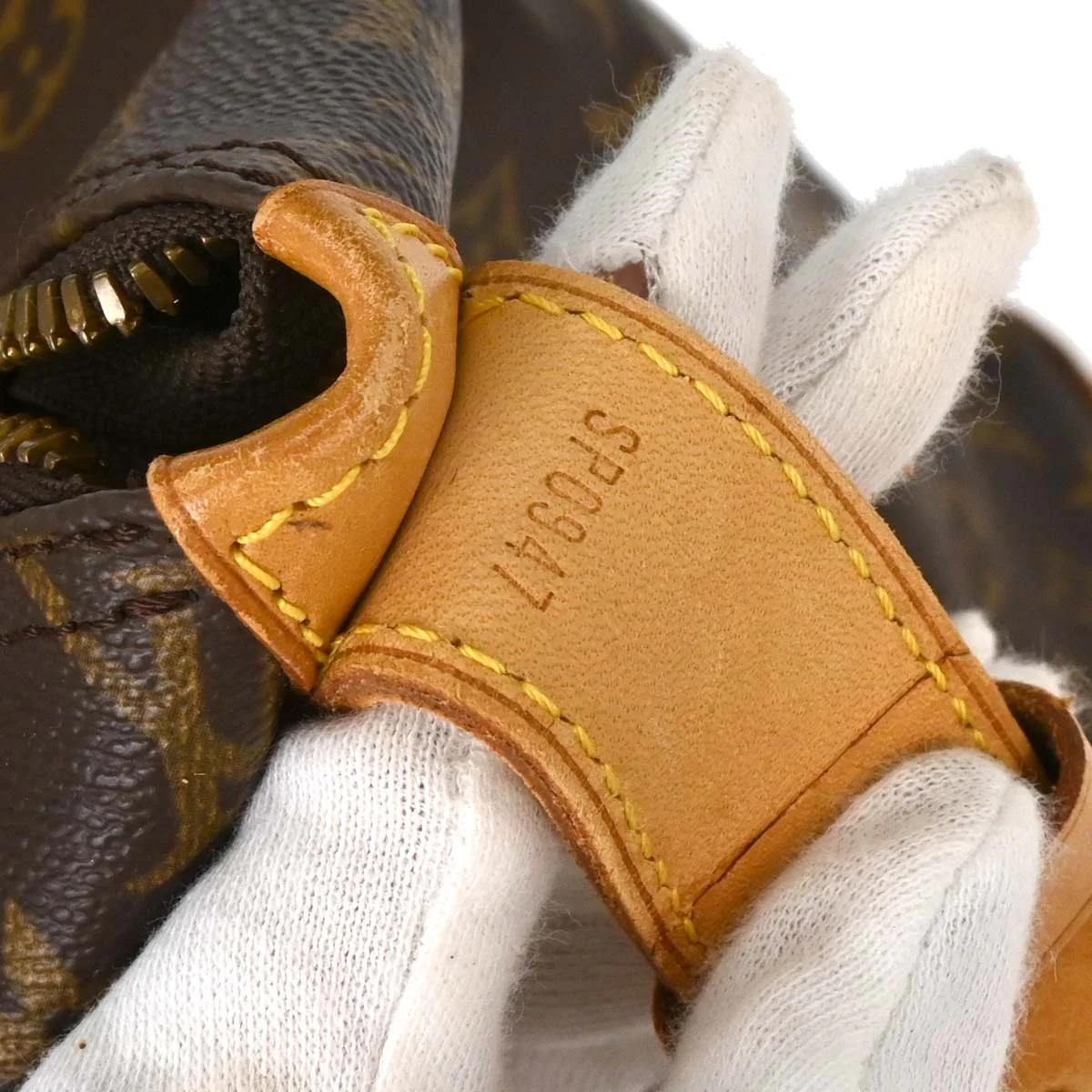 Louis Vuitton 1997 Monogram Cruiser 40 Travel Handbag M41139 - Image 9