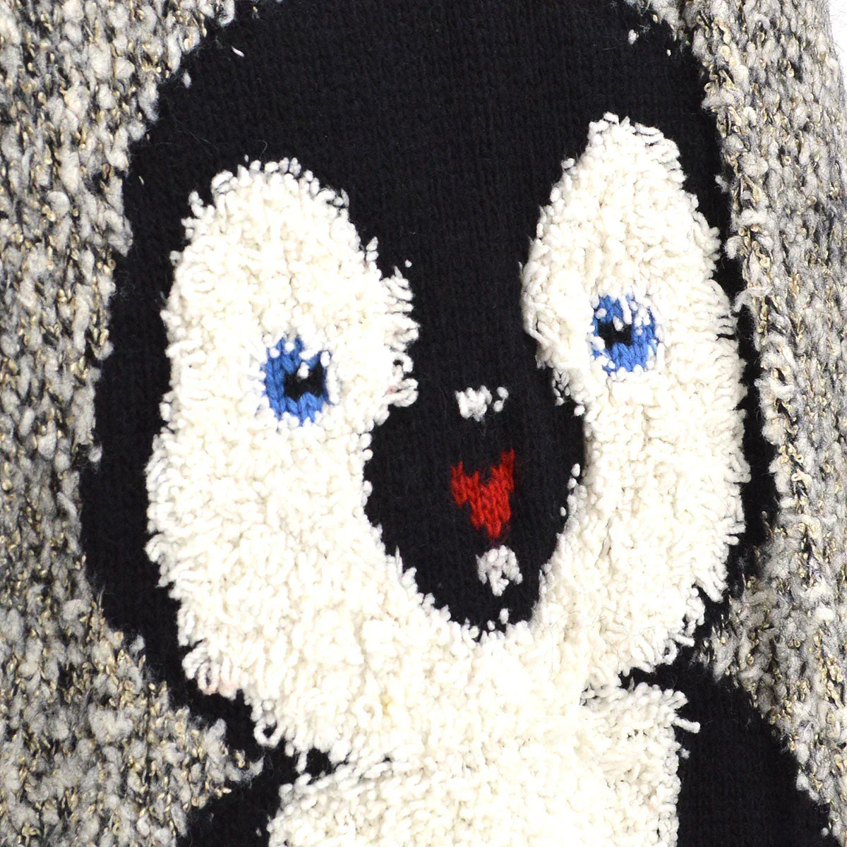 CHANEL 2007 CC penguin-motif knitted hoodie #38 - Image 3