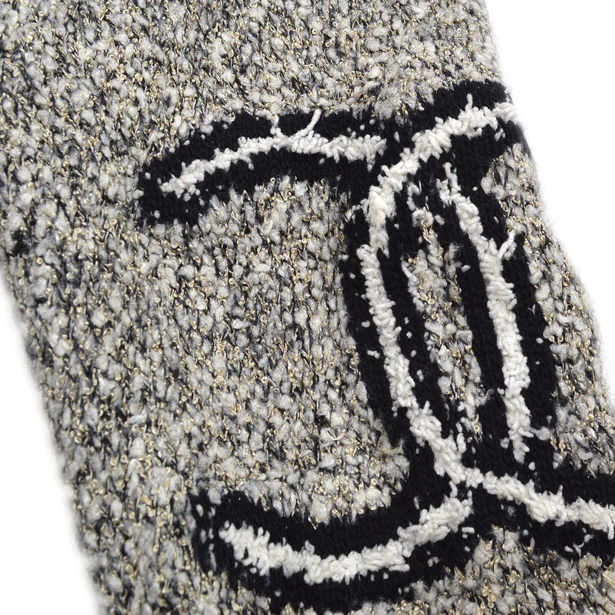 CHANEL 2007 CC penguin-motif knitted hoodie #38 - Image 6