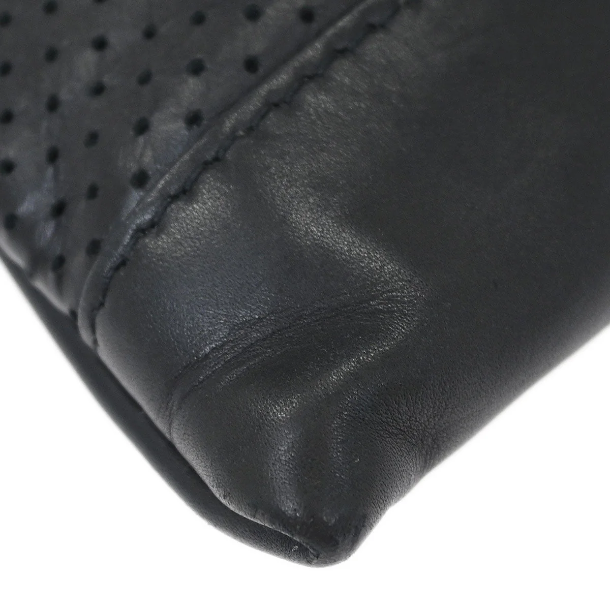 Bottega Veneta Black Shoulder Bag - Image 3