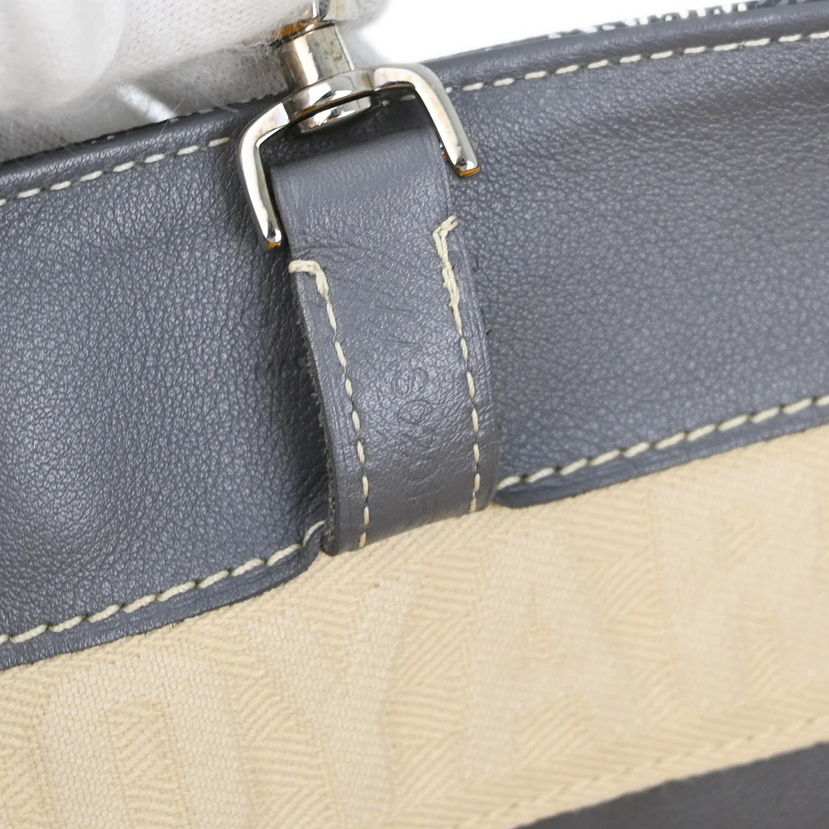 Goyard 2015 Gray Sac Voltaire 2way Tote Shoulder Handbag - Image 10